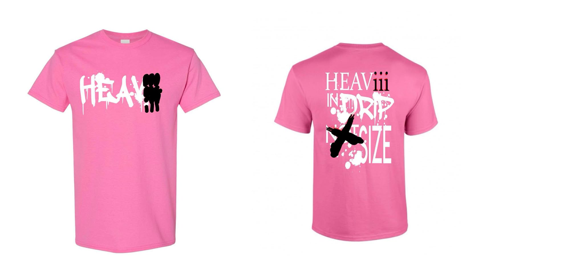 HEAViii by Design T-shirt Pink