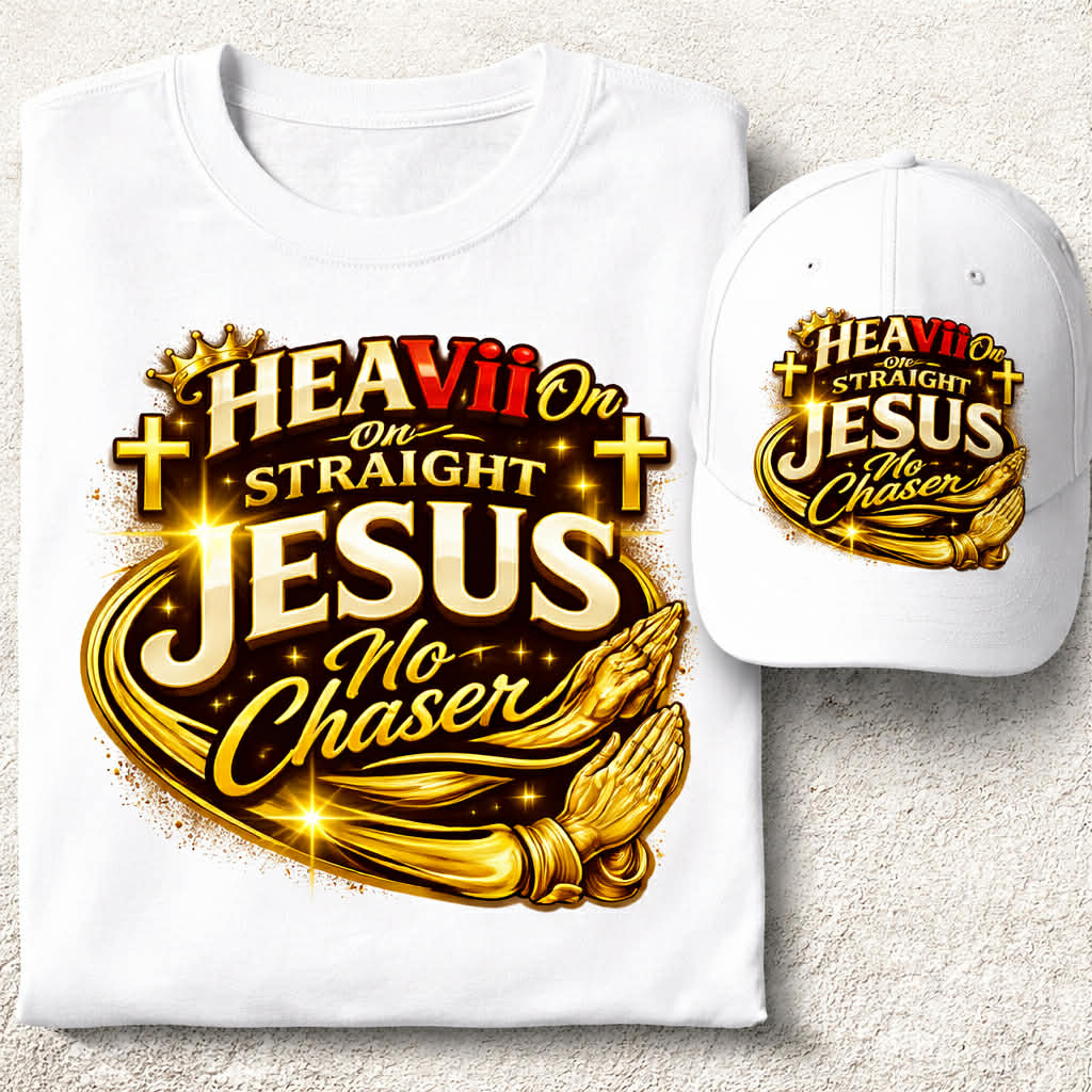 HEAViii on straight Jesus T-shirt